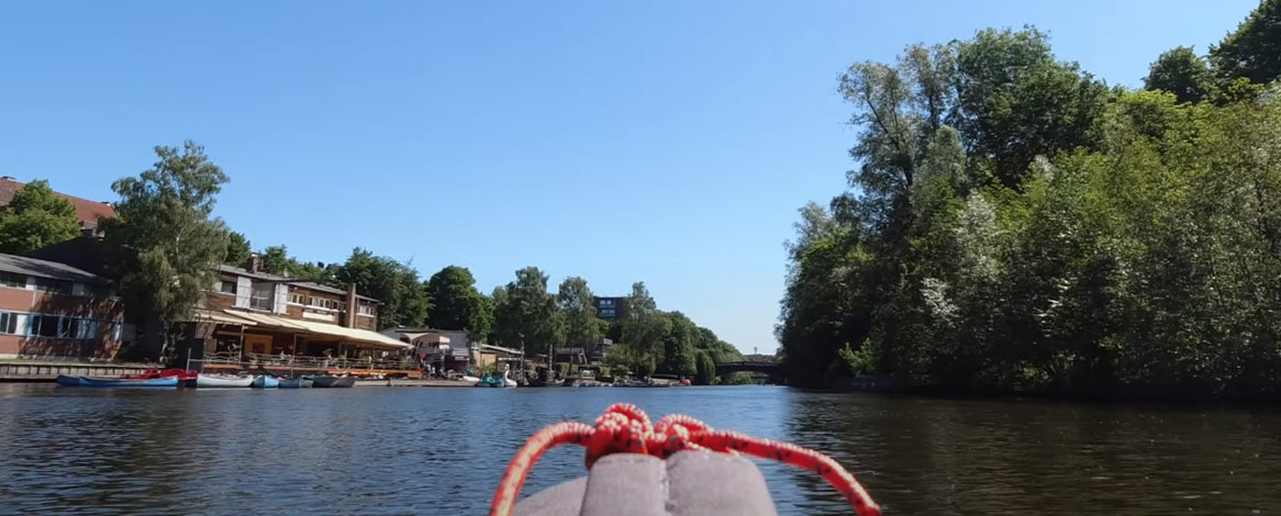 Kanuverleih in Hamburg am Osterbekkanal